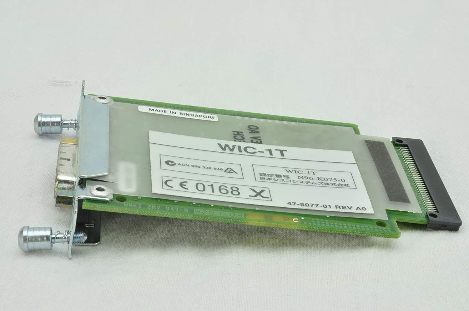 Cisco WIC-1T 1-Port Serial WAN Interface Card NEW / 800-01514-01J0 (Used) // สินค้ารับประกัน โดย บริษัท อะไหล่เซิร์ฟเวอร์ จำกัด