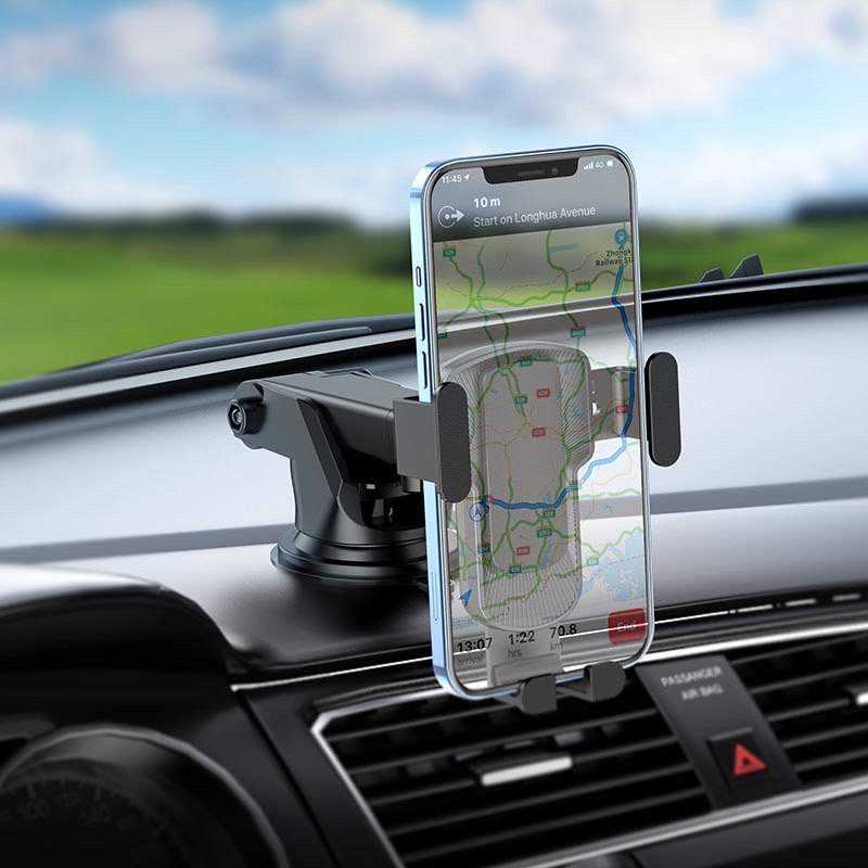 CA104 VERTICAL AND HORIZONTAL TELESCOPIC GRAVITY VEHICLE HOLDER