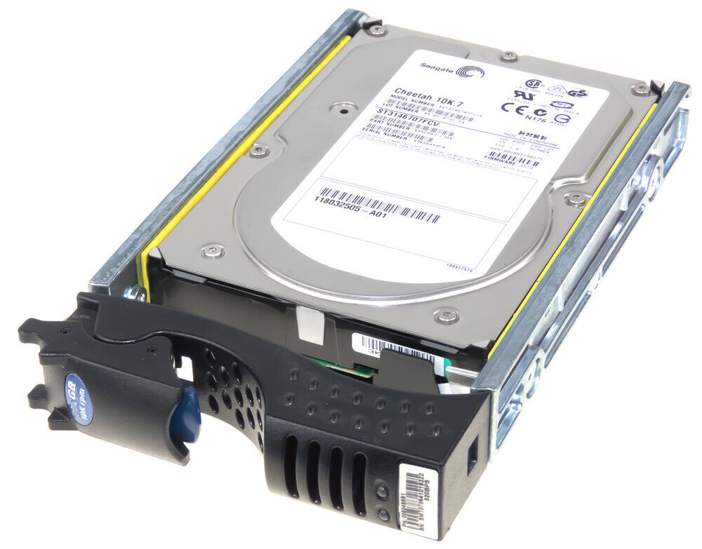 EMC 146GB 10K FC 3.5"005048531 005048581 CX-2G10 ST3146707FCV// สินค้ารับประกัน โดย บริษัท อะไหล่เซิร์ฟเวอร์ จำกัด