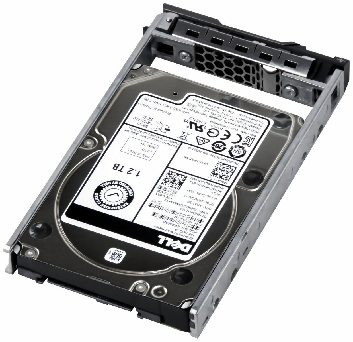 Dell 1.2TB 10K 12G SAS 2.5" HDD 512e Hard Drive // 0FR6W6 / ST1200MM0198 / 1FF230-150 (Used) // สินค้ารับประกัน โดย บริษัท อะไหล่เซิร์ฟเวอร์ จำกัด