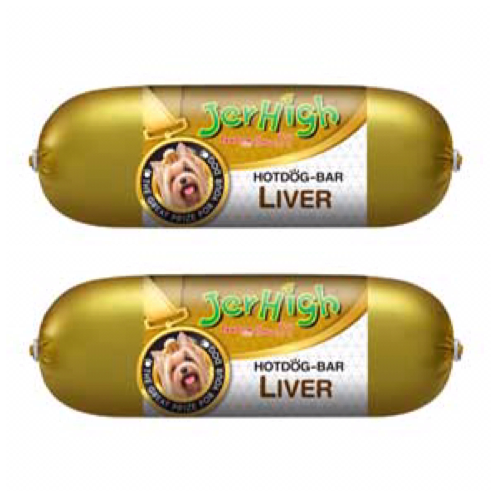 Jerhigh hotdog bar เจอร์ไฮ ฮอทดอกบาร์ รสตับ 150 กรัม