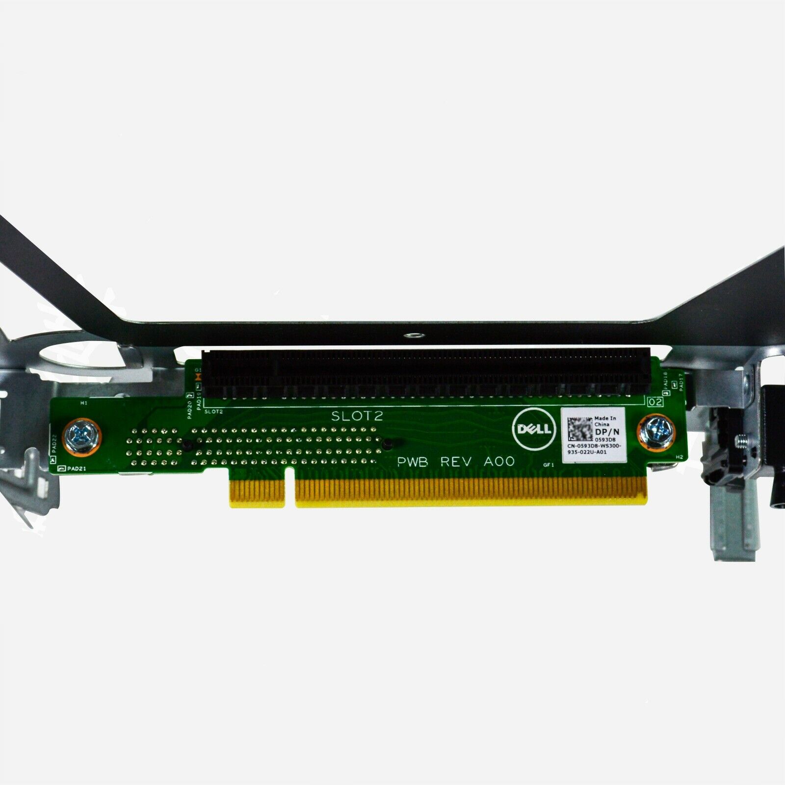 Dell PowerEdge R230 R330 Riser Card Board With Bracket / 593D8 / 0593D8 (Used) // สินค้ารับประกัน โดย บริษัท อะไหล่เซิร์ฟเวอร์ จำกัด