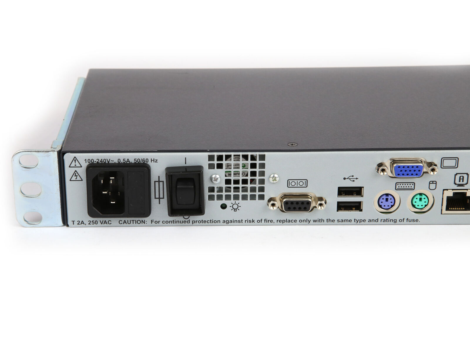 HP AF616A Server Console Switch PS/2 CAT5 Stackable 0x2x8 KVM Switch 513735-001 สินค้ารับประกัน โดย บริษัท อะไหล่เซิร์ฟเวอร์ จำกัด