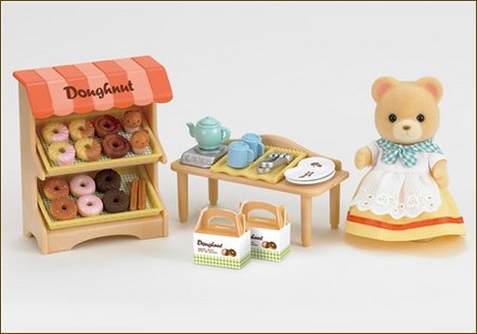 ซิลวาเนียน ร้านโดนัท Sylvanian Families Doughnut Store