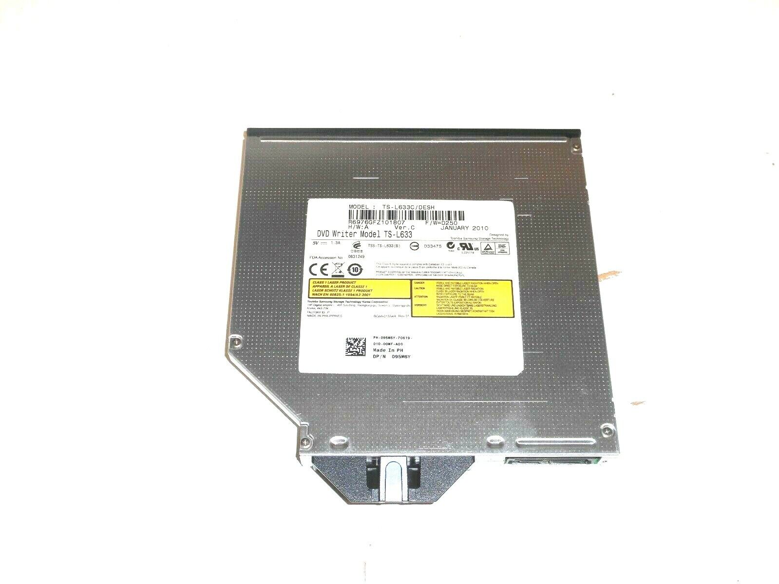 Dell TS-L633C 8x SATA Slimline DVD/RW Optical Drive // 095M6Y (Used) // สินค้ารับประกัน โดย บริษัท อะไหล่เซิร์ฟเวอร์ จำกัด