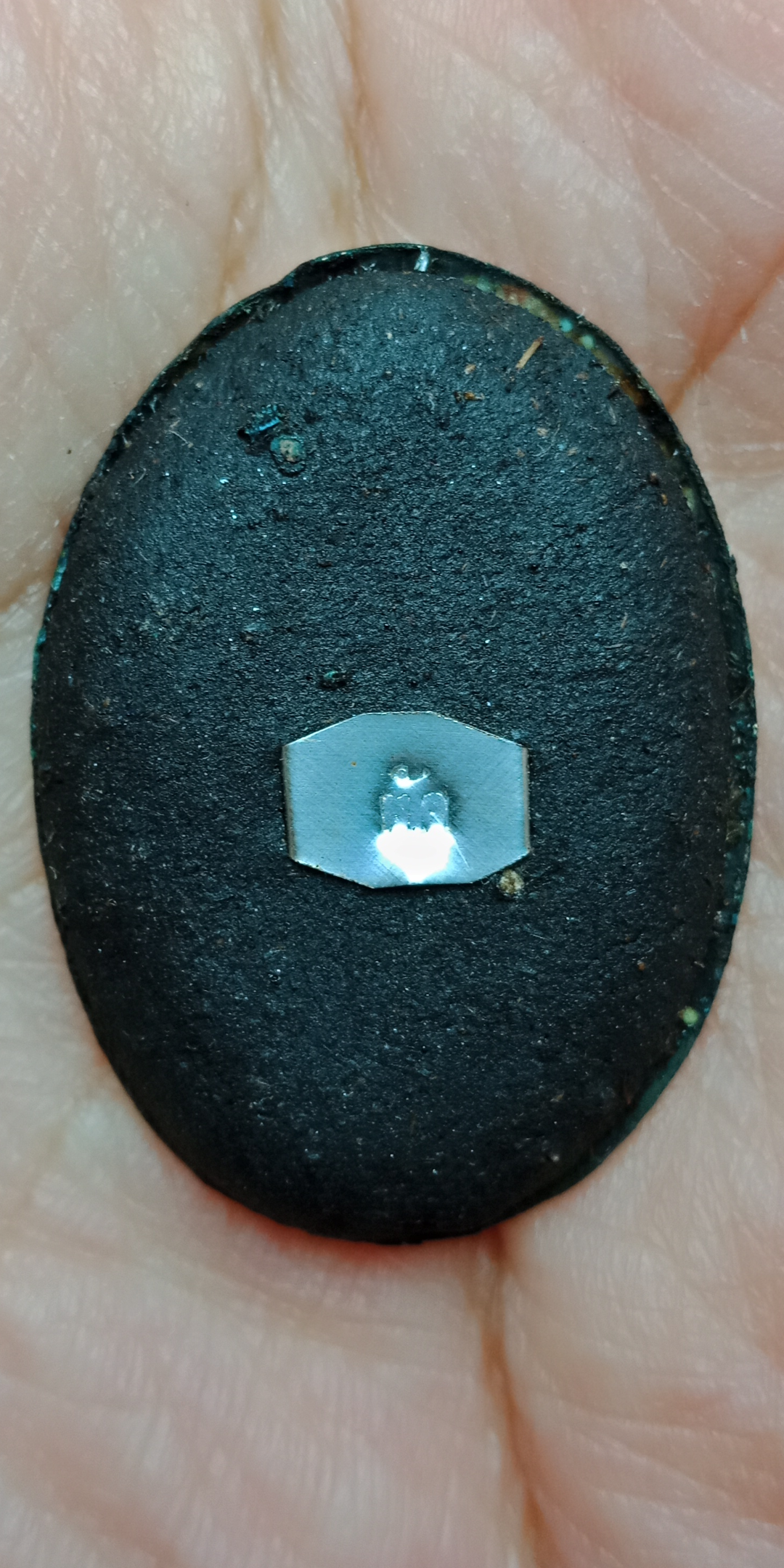 ล็อกเก็ตพระพิฆเนศวร รุ่นรวยสมปราถนา พระพุทธวิริยากร ( หลวงพ่อตัด ปวโร )วัดชายนา ปี 2550 ขนาด สูง3.4ซม.กว้าง 2.5 ซม.