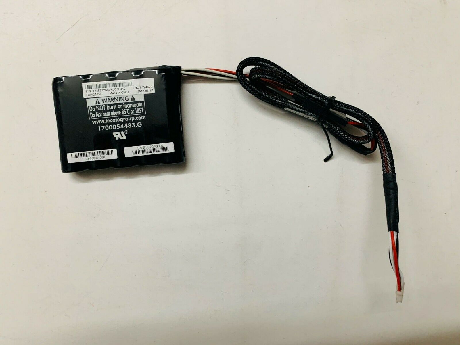 IBM Super Cap Battery pack BBU 81Y4577 for x3650 M4 M5110 M5016 FRU 81Y4579 (Used) // สินค้ารับประกัน โดย บริษัท อะไหล่เซิร์ฟเวอร์ จำกัด