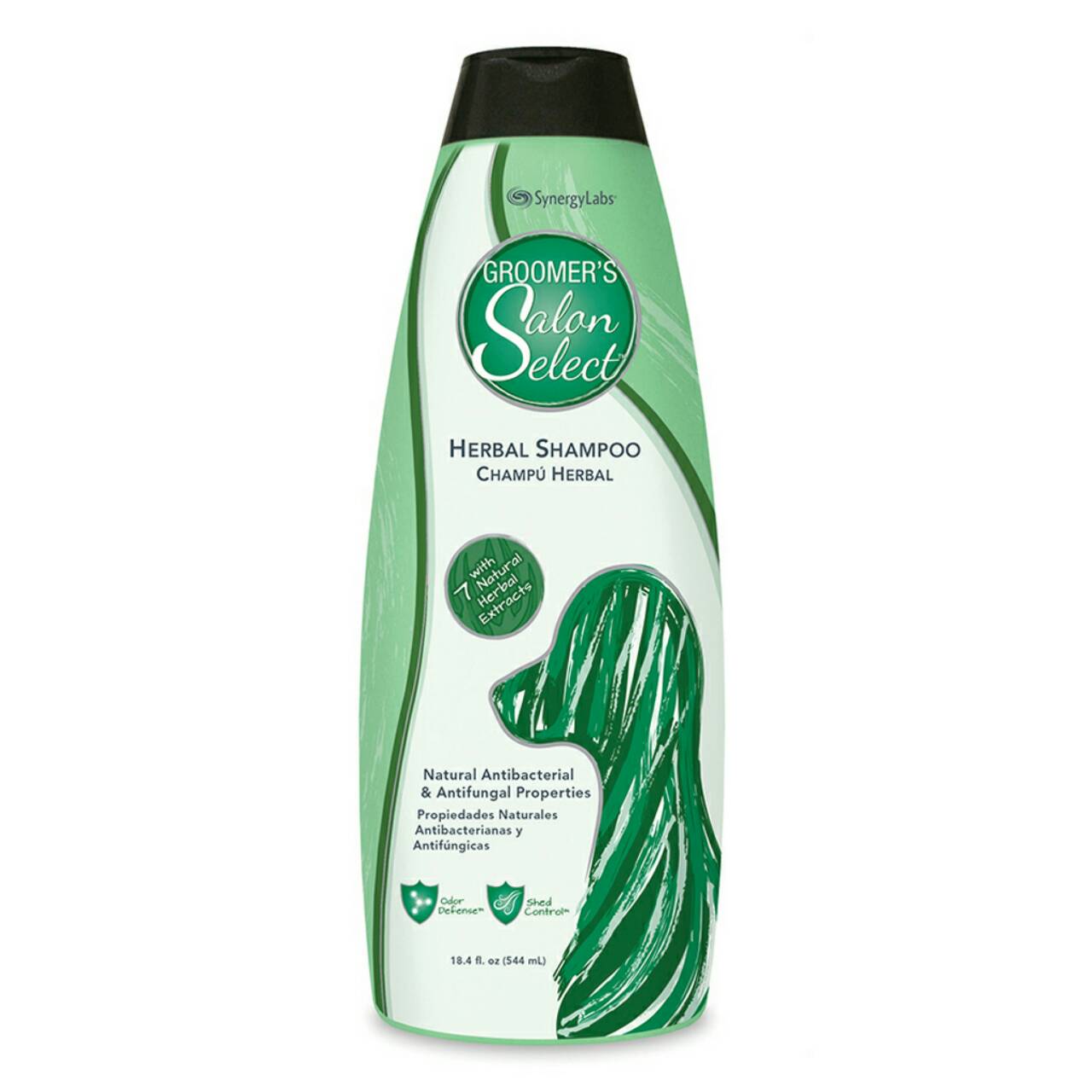 Groomer's Salon Select Herbal shampoo 544 ml แชมพู กรูมเมอร์ ซาลอน ซีเล็ค สูตรสมุนไพร 7 ชนิด 544 มล.