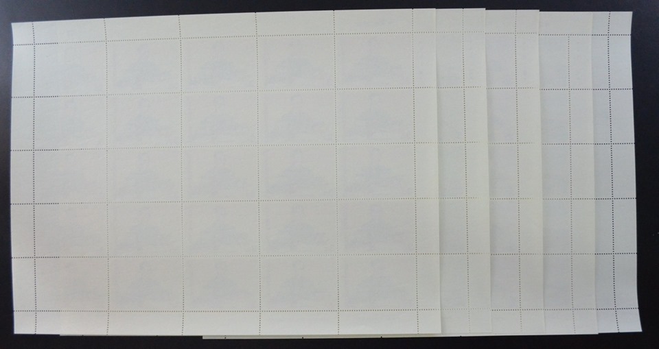 แสตมป์งานฉลองสิริราชสมบัติครบ 50 ปี ชุด4 (เต็มแผ่น)