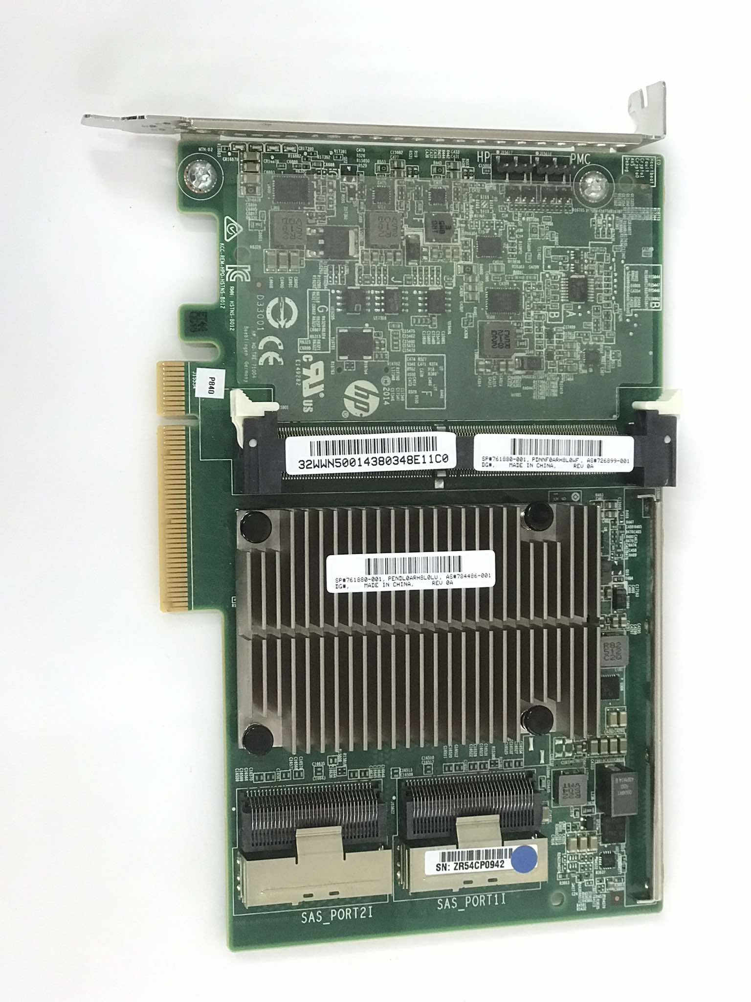 HP Smart Array P840 12GB 2-Port SAS Controller w/o Power Cable // 761880-001, 726899-001, 784486-001 (Used) // สินค้ารับประกัน โดย บริษัท อะไหล่เซิร์ฟเวอร์ จำกัด