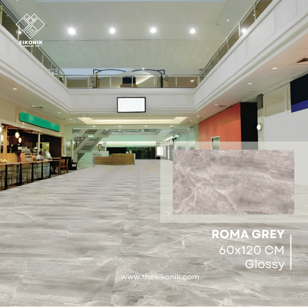 กระเบื้อง ROMAGRAY 60X120 (2ผ./ก.)