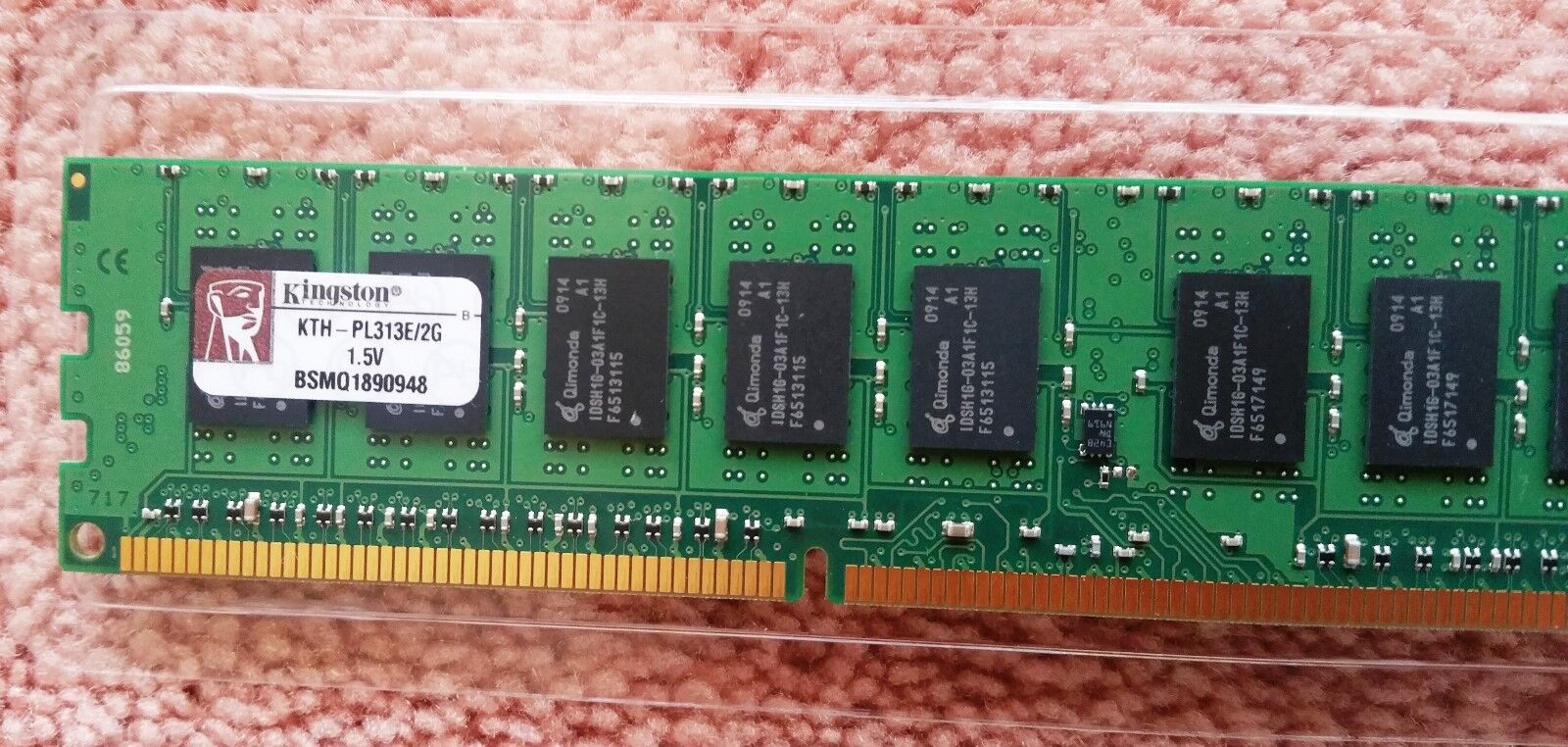 Kingston 2GB DDR3-1333 PC3-10600 Memory / KTH-PL313E/2G // (USED) สินค้ารับประกัน โดย บริษัท อะไหล่เซิร์ฟเวอร์ จำกัด