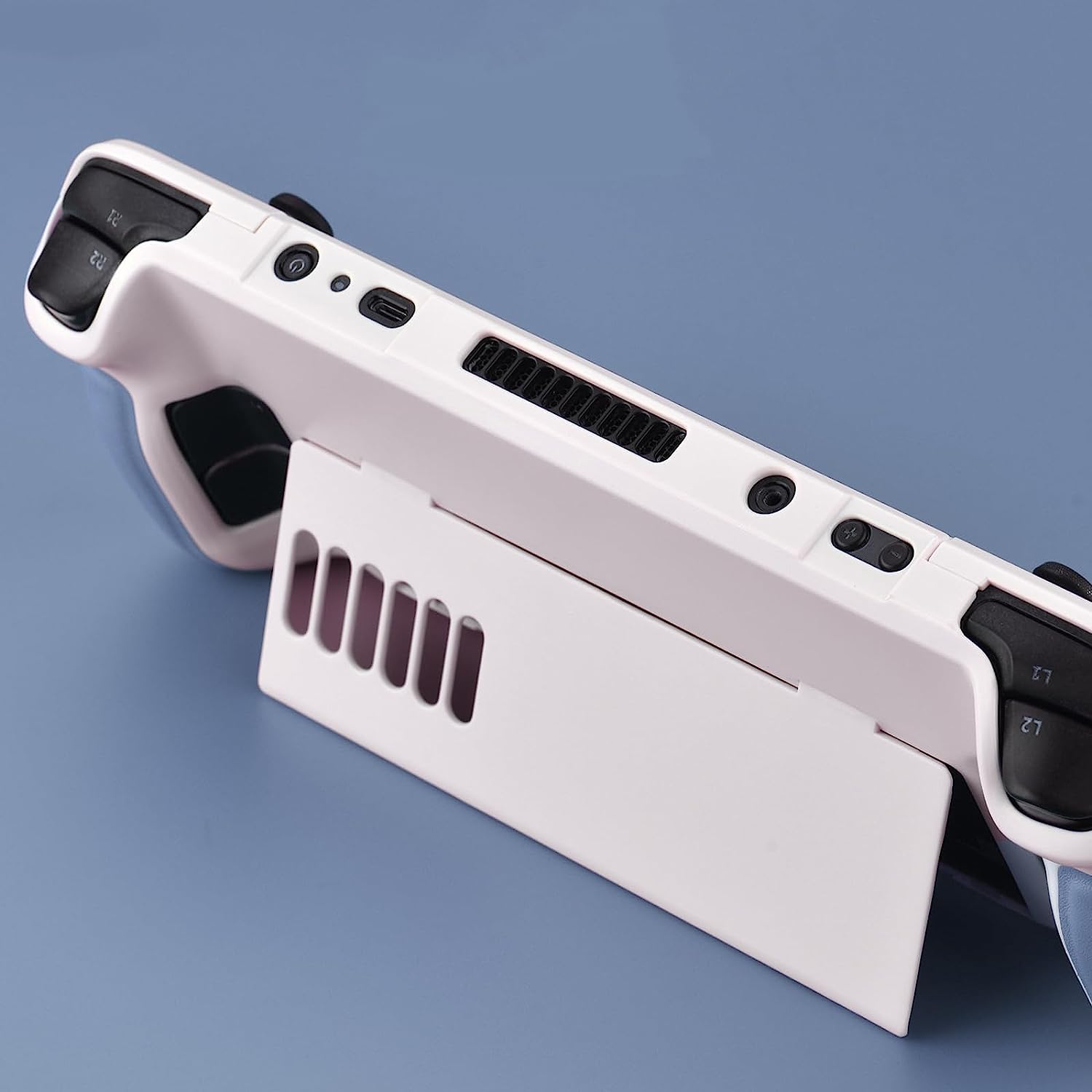 Steam Deck : Case Cover Two Tone White/Blue