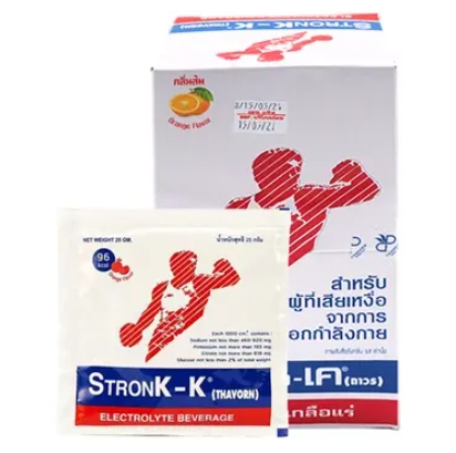 สตรอง-เค (ถาวร) เกลือแร่ 25 ก. x 25 1