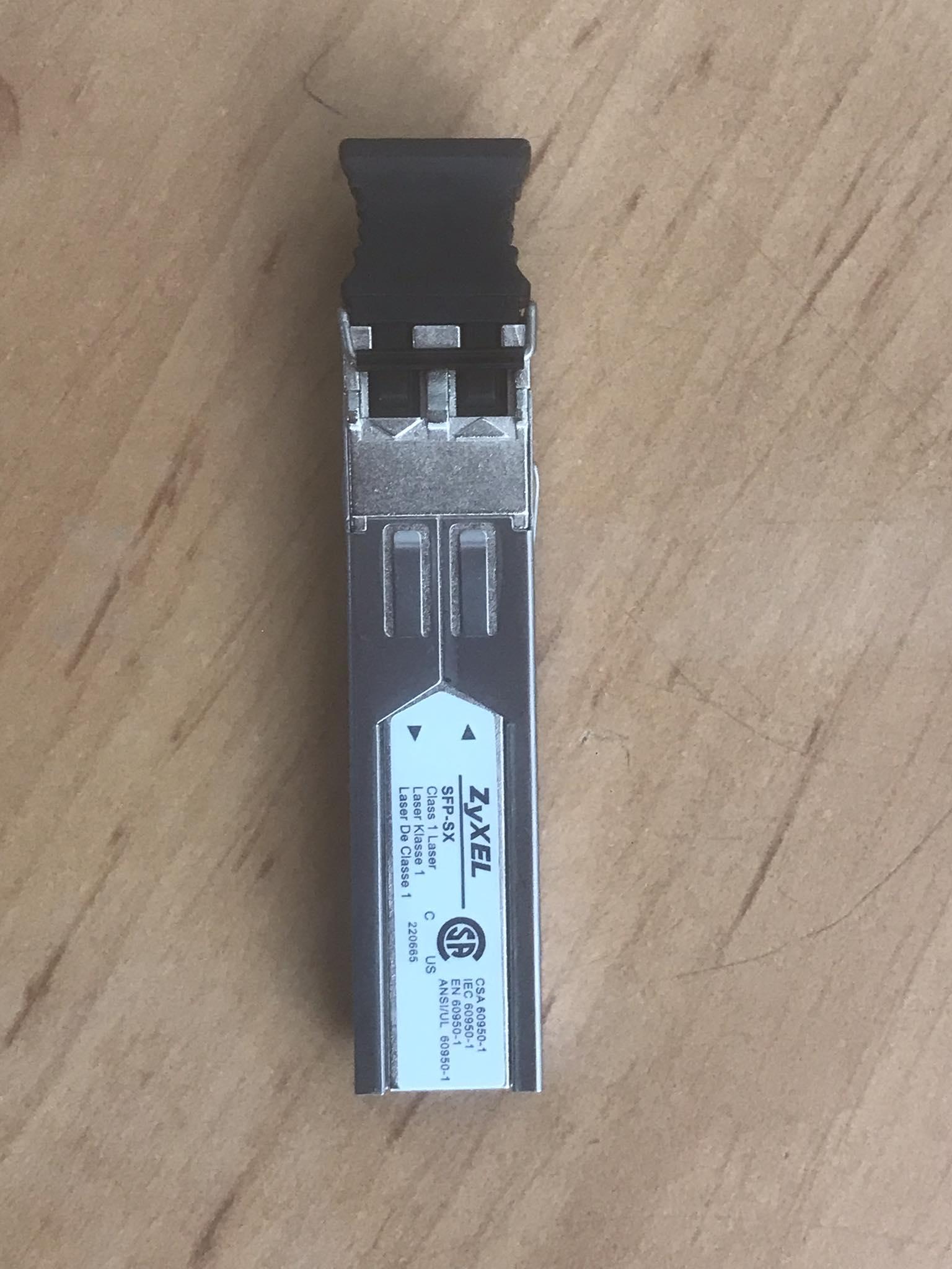 Zyxel 1Gbps 1000Base-SX Multi-Mode SFP Gigabit Ethernet SFP Transceiver Module , 91-010-064001B (Used) // สินค้ารับประกัน โดย บริษัท อะไหล่เซิร์ฟเวอร์ จำกัด