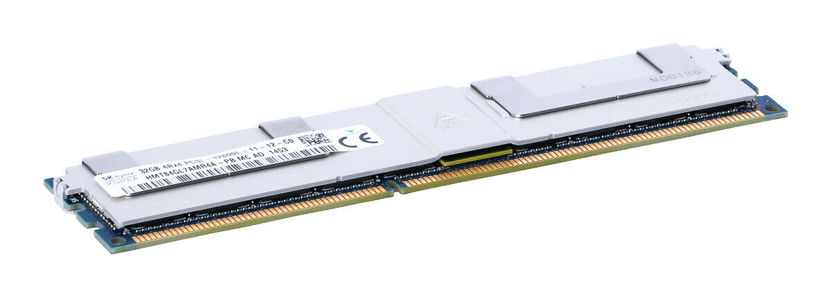 Hynix 32GB 4Rx4 PC3L-12800L DDR3-1600 Server Memory Module / HMT84GL7AMR4A-PB // (USED) สินค้ารับประกัน โดย บริษัท อะไหล่เซิร์ฟเวอร์ จำกัด