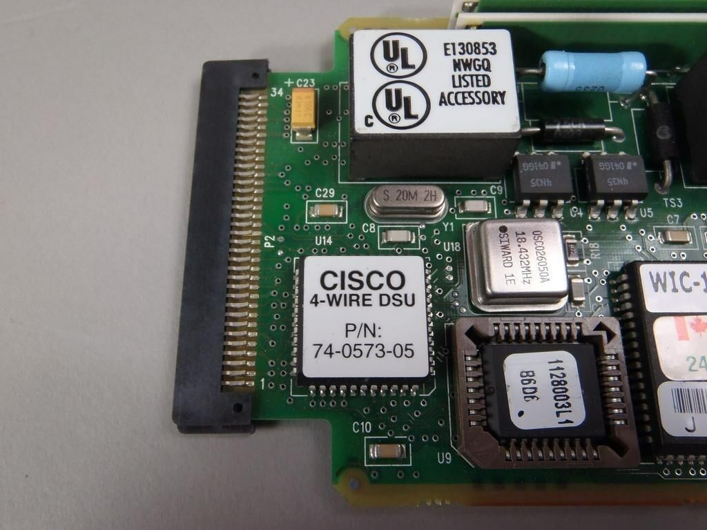Cisco WIC-1DSU-56K -Router สินค้ารับประกัน โดย บริษัท อะไหล่เซิร์ฟเวอร์ จำกัด.