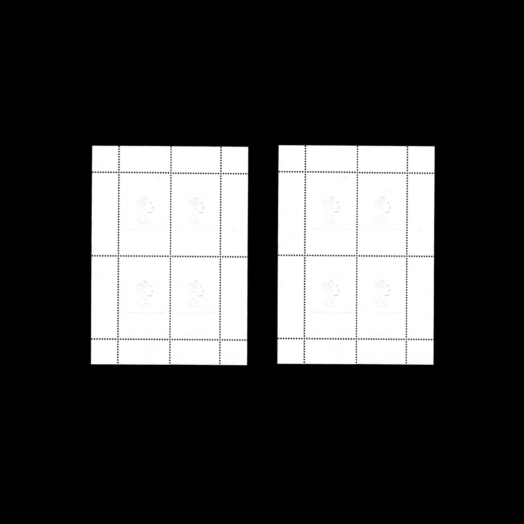 บล็อค 4 (ประกบซ้าย-ขวา) 140 ปี ตราไปรษณียากรไทย (ชุดที่ 2)