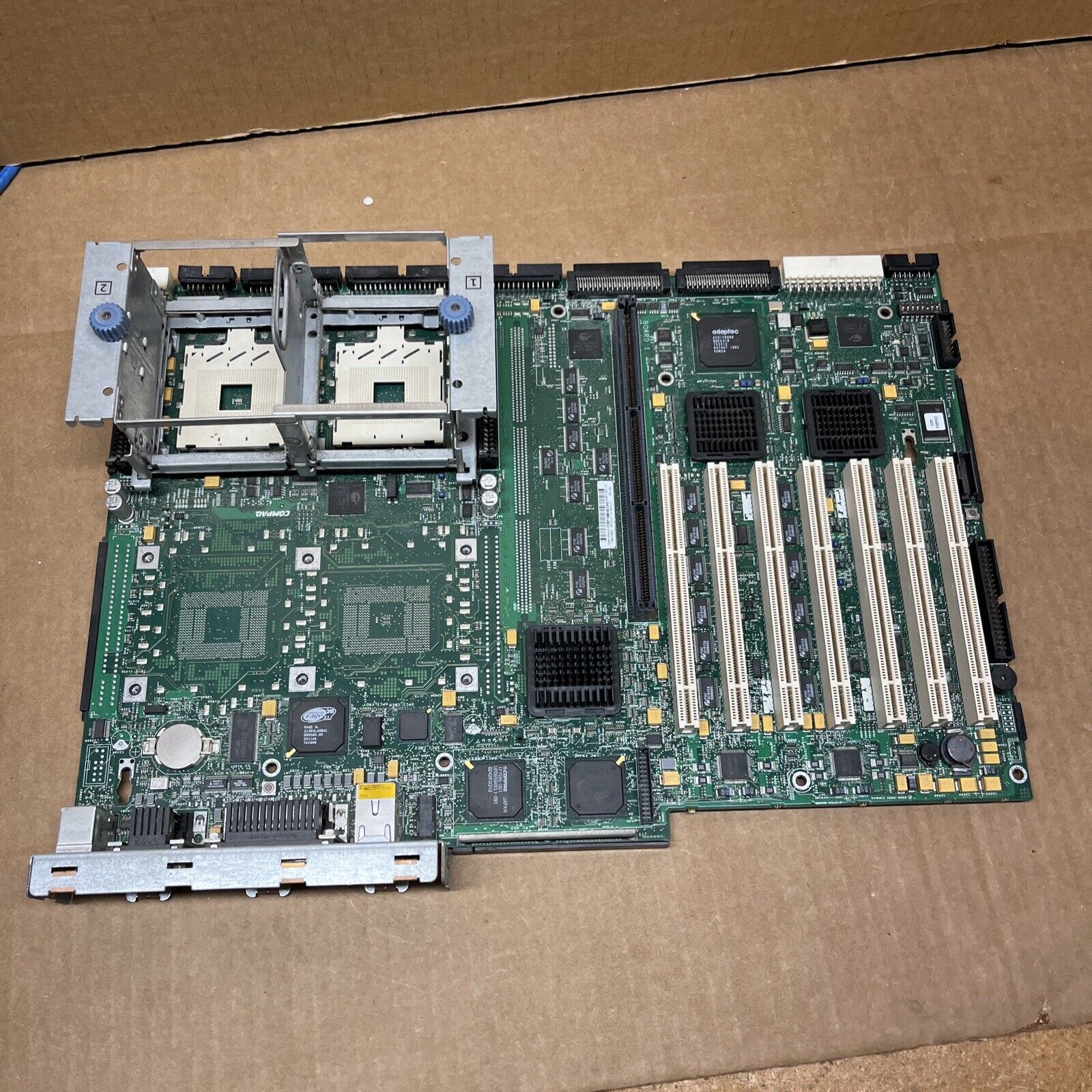 HP Compaq ML530 G2 System Board with CPU Cage 010897-101 DG 01898 / 233959-001 (Used) // สินค้ารับประกัน โดย บริษัท อะไหล่เซิร์ฟเวอร์ จำกัด