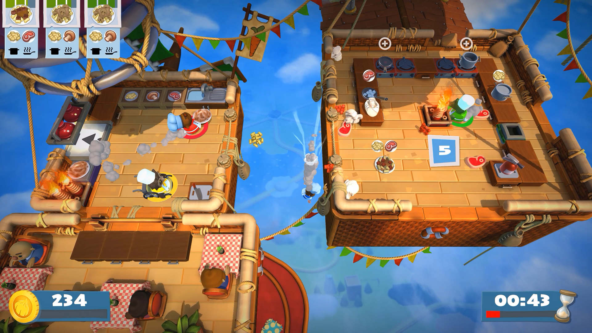 PS4- Overcooked! + Overcooked! 2