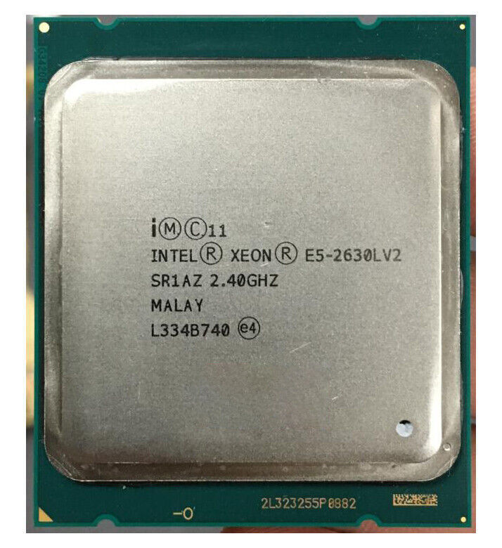 Intel Xeon E5-2630L V2 CPU 2.4Ghz 6-core 15Mb 7.2GT/s LGA2011 Processor // SR1AZ / E5-2630L V2 2.40GHz (Used) // สินค้ารับประกัน โดย บริษัท อะไหล่เซิร์ฟเวอร์ จำกัด