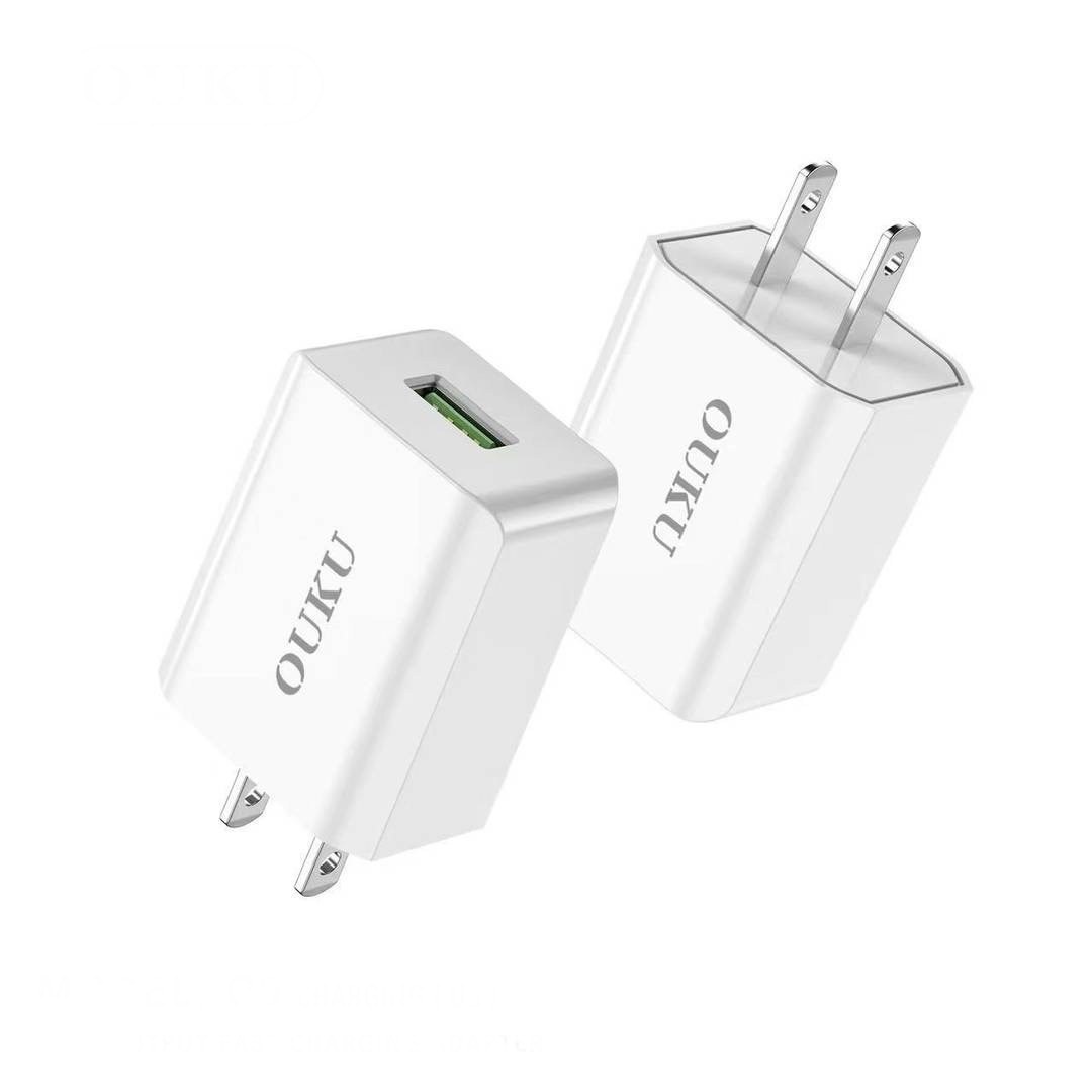 Q9 3A OUTPUT FAST CHARGING ADAPTER (MICRO TYPE-C LIGHTNING)