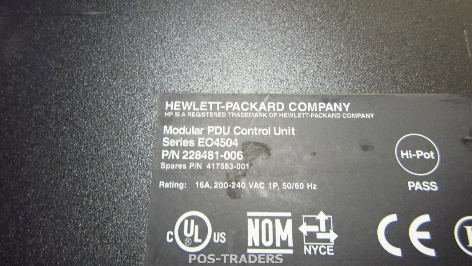 HP EO4504 228481-006 417583-001 Modular Power Distribution Control (Used) // สินค้ารับประกัน โดย บริษัท อะไหล่เซิร์ฟเวอร์ จำกัด