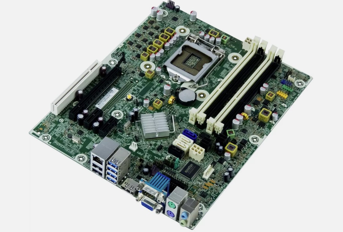 Genuine HP Compaq Pro 6300 SFF Motherboard LGA1155 Socket // 657239-001 (Used) // สินค้ารับประกัน โดย บริษัท อะไหล่เซิร์ฟเวอร์ จำกัด