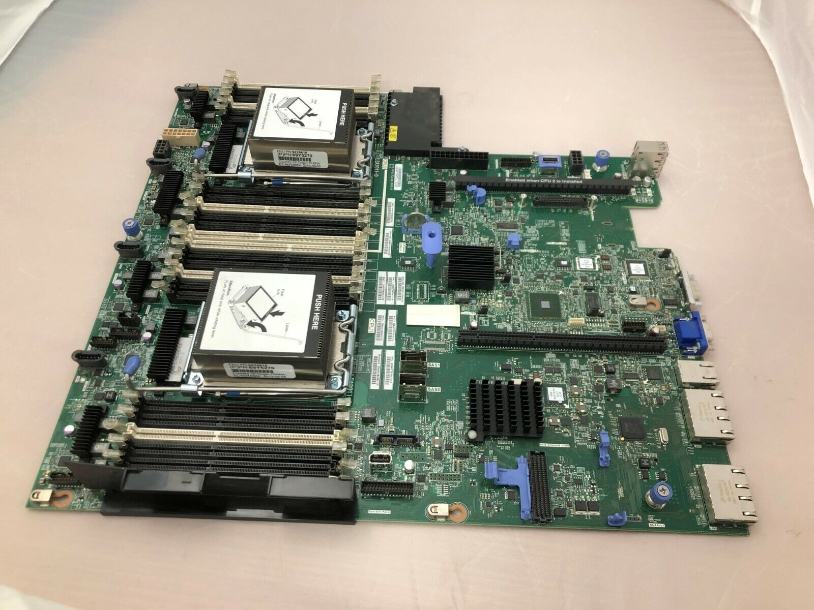 IBM X3650 M4 Server Motherboard LGA2011 24x DDR3 // 00MV220 / 00D2888 / 00W2671 (Used) // สินค้ารับประกัน โดย บริษัท อะไหล่เซิร์ฟเวอร์ จำกัด