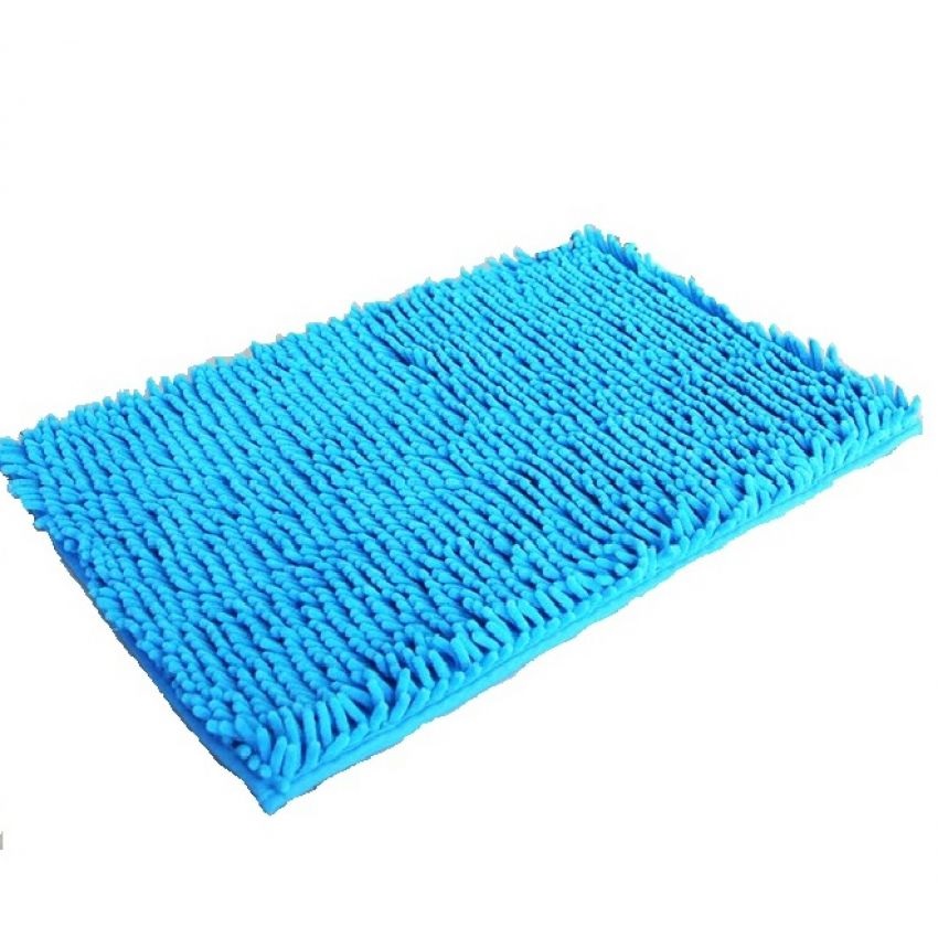 ผ้าเช็ดเท้านาโนนุ่มลื่นสบายเท้า รุ่นพื้นยางกันลื่น (สีชมพู)