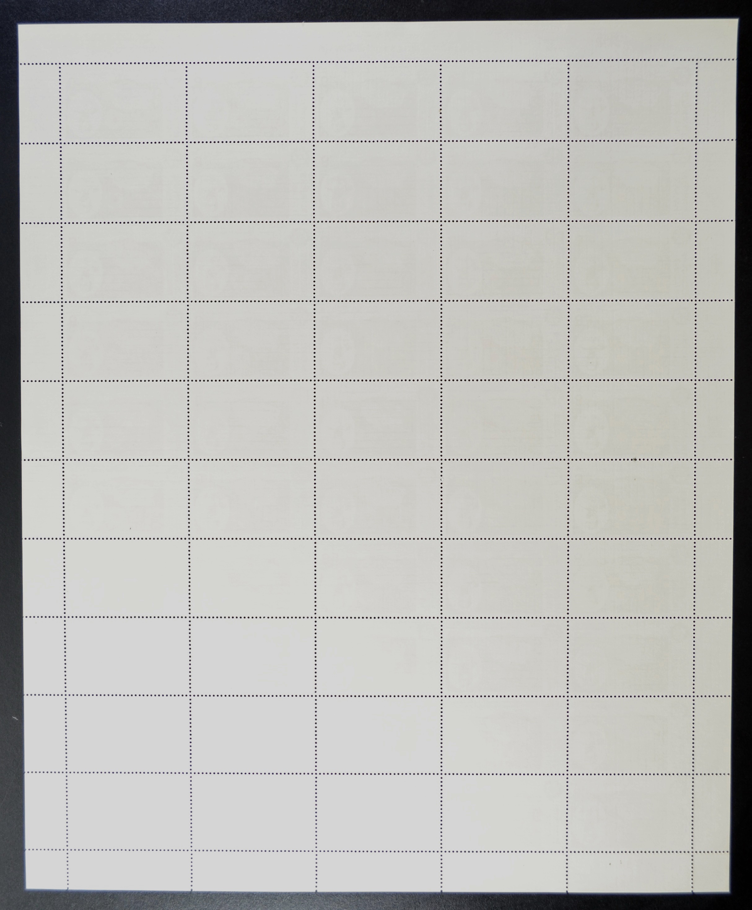 แสตมป์ 60 ปี สโมสรโรตารี่ในประเทศไทย (เต็มแผ่น50ดวง)