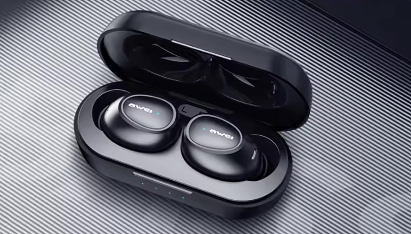 T16 TRUE WIRELESS SPORTS EARBUDS WITH CHARGING CASE