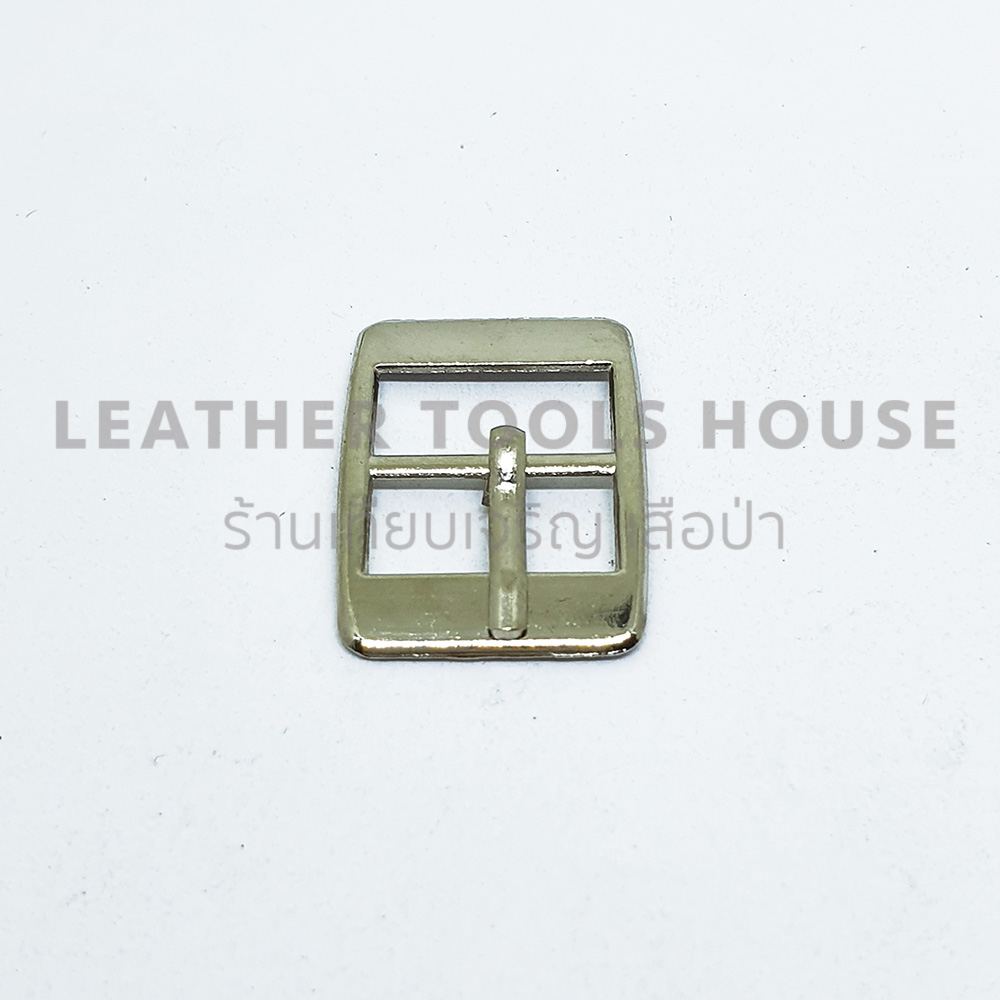 หัวเข็มขัด 3375 เนื้อซิงค์ สีเงิน ขนาด 1.2ซม. 10ตัว