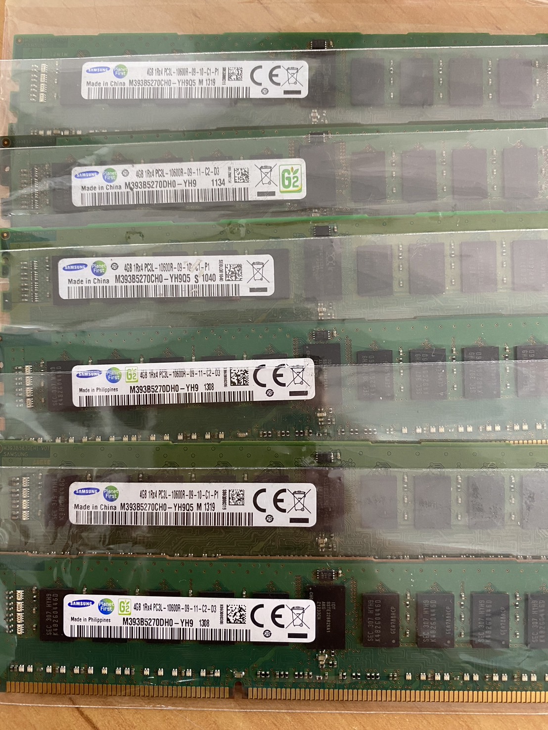 Samsung / SK Hynix 4GB (1Rx4) PC3L-10600R Server Memory // M393B5270CH0-YH9 / HMT351R7EFR4A-H9 (Used) สินค้ารับประกัน โดย บริษัท อะไหล่เซิร์ฟเวอร์ จำกัด