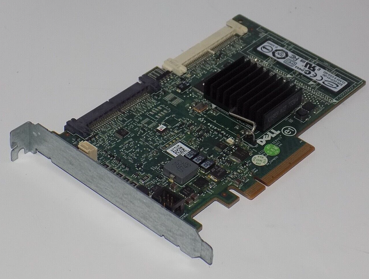 Dell PERC 6I PCIE SAS CARD Raid Controller Card // 0YW946 (Used) // สินค้ารับประกัน โดย บริษัท อะไหล่เซิร์ฟเวอร์ จำกัด