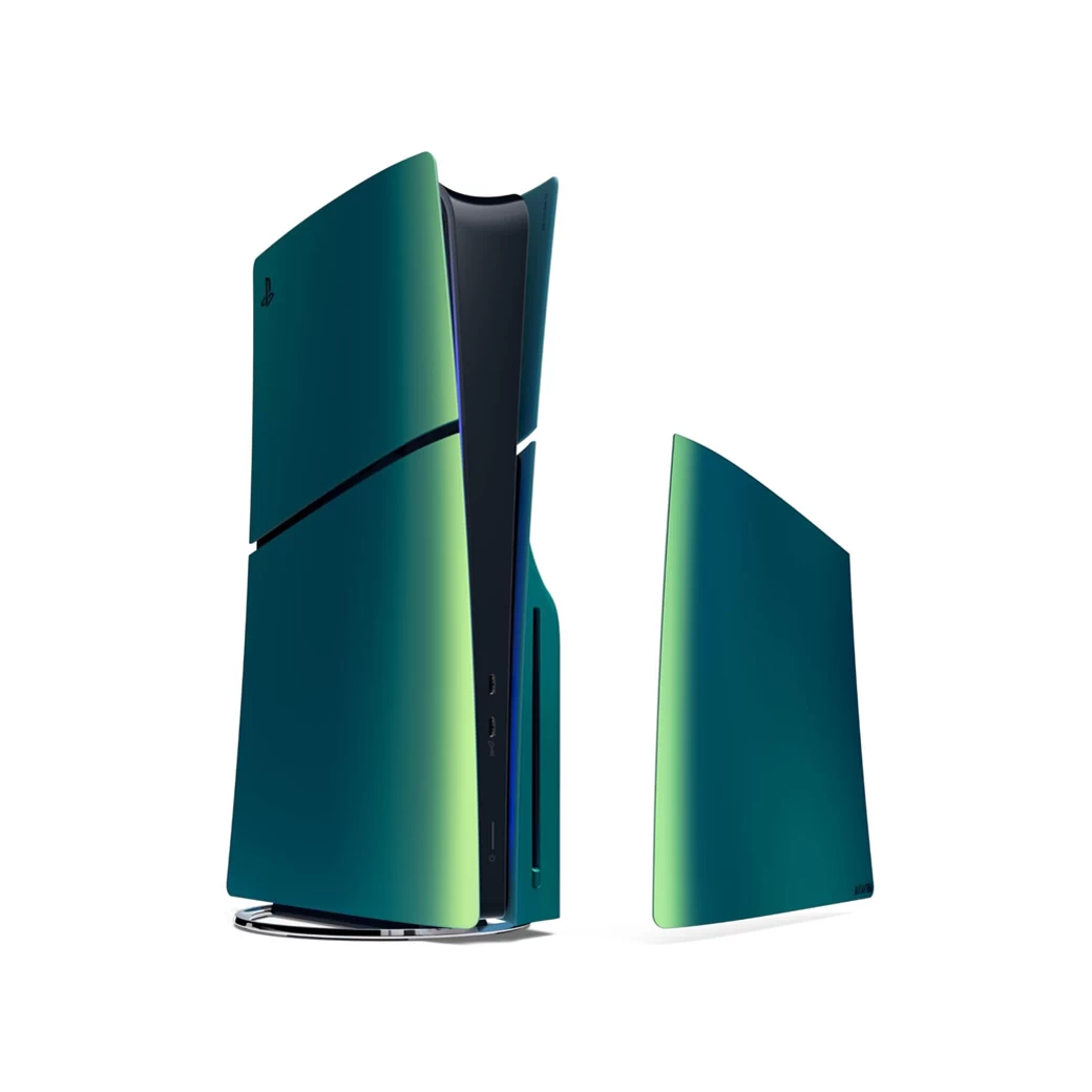 PS5 Slim : Console Cover - Chroma Teal