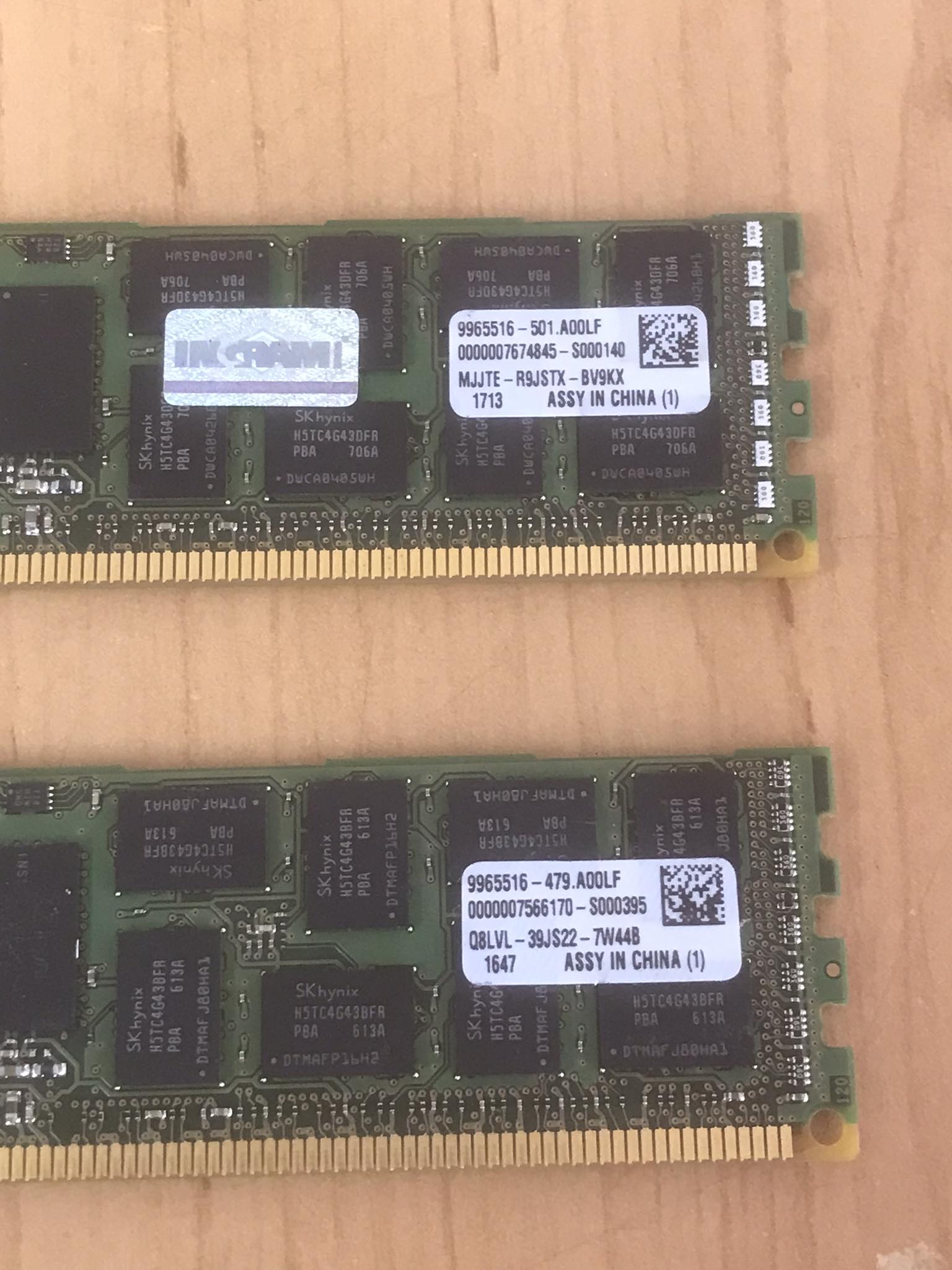 Kingston 16GB 2Rx4 PC3L-10600R-9-13-E2 ECC Registered Server Memory // KTM-SX313LV/16G (Used) // สินค้ารับประกัน โดย บริษัท อะไหล่เซิร์ฟเวอร์ จำกัด