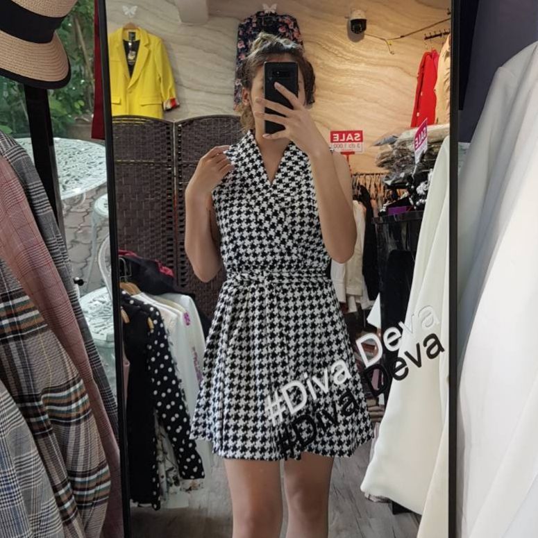 เดรสชิโนริ มินิเดรสน่ารัก Shinori Dress (S-L) #A102