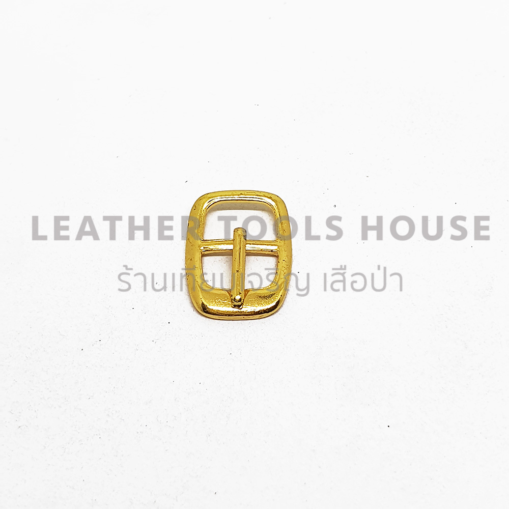 หัวเข็มขัด56188-8 เนื้อเหล็ก สีทอง ขนาด 8มิล 12ตัว