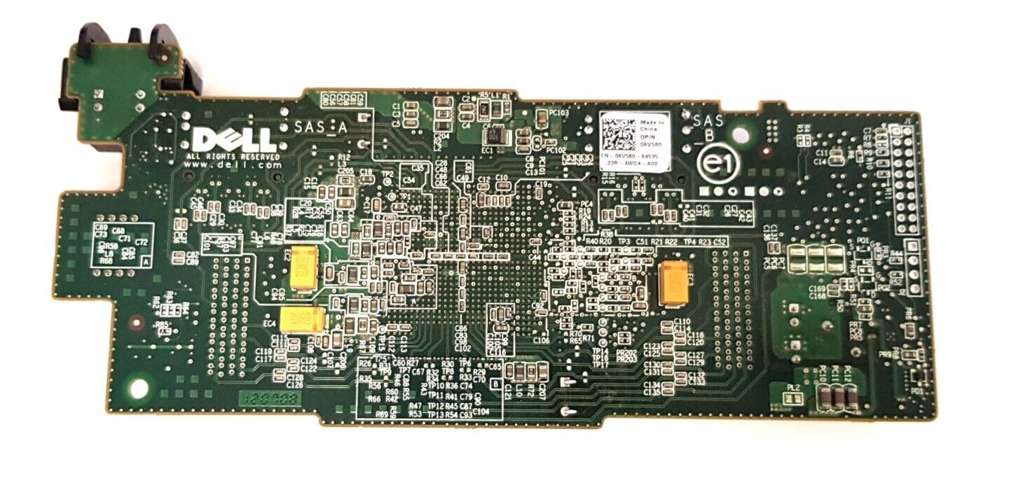 Dell Poweredge R510 PER510 Backplane Dual-SAS Server Module Pwa Card Board // 06V580 (Used) // สินค้ารับประกัน โดย บริษัท อะไหล่เซิร์ฟเวอร์ จำกัด