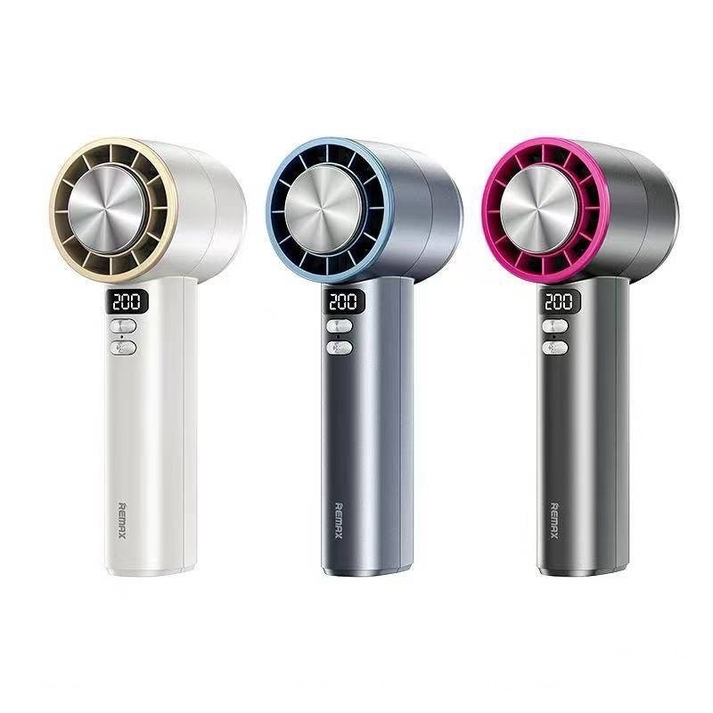 RS-SF12 SEMICONDUCTOR REFRIGERATION DIGITAL DISPLAY TURBOCHARGED HANDHELD HIGH-SPEED FAN