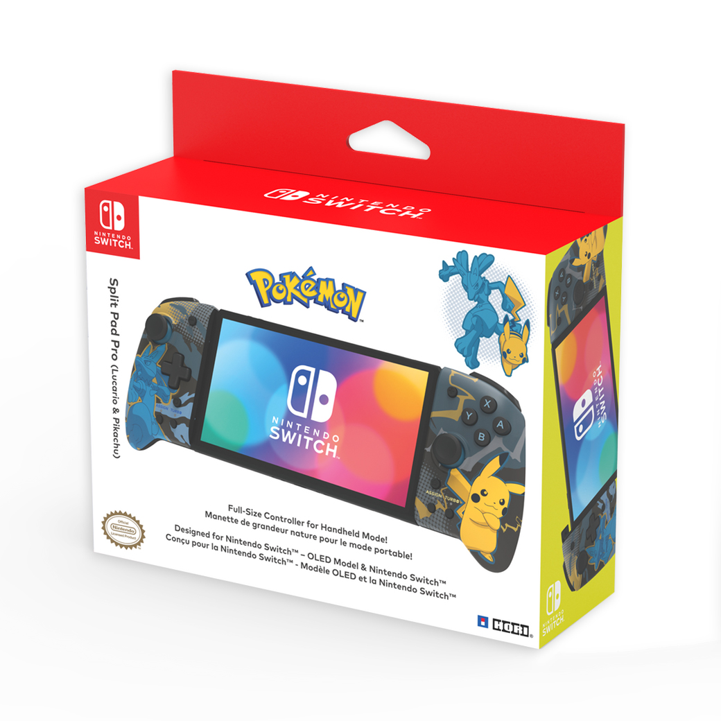 Nintendo Switch Split Pad Pro - Lucario & Pikachu