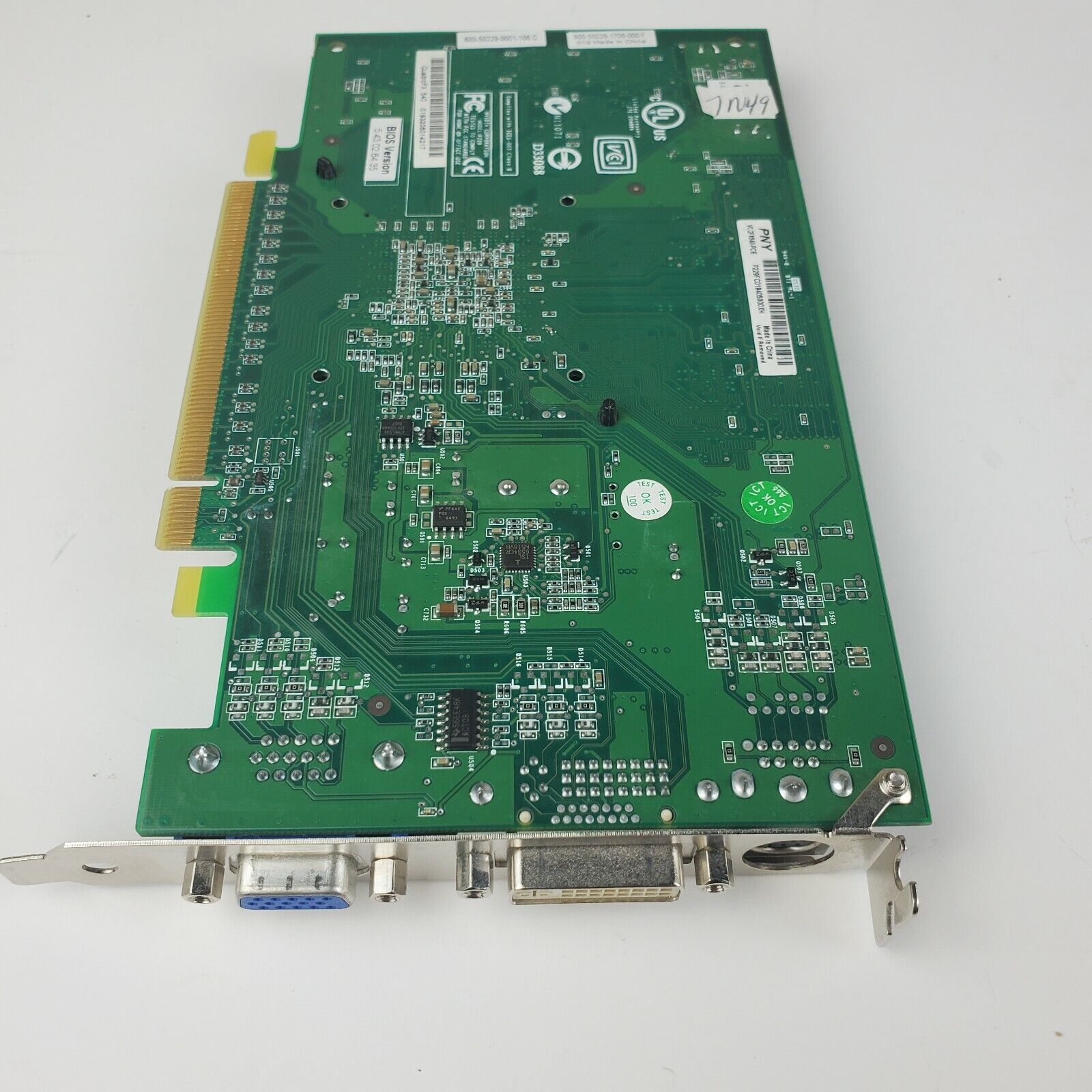 PNY Quadro FX 540 NVIDIA P229 128MB DVI / VGA / TvOut Graphics Card สินค้ารับประกัน โดย บริษัท อะไหล่เซิร์ฟเวอร์ จำกัด