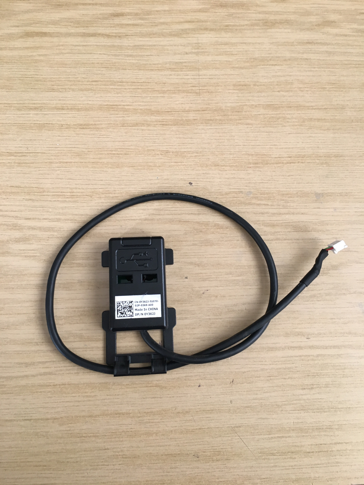 DELL POWEREDGE T610 USB JACK PORT CABLE / Y362J / 0Y362J (Used) // สินค้ารับประกัน โดย บริษัท อะไหล่เซิร์ฟเวอร์ จำกัด