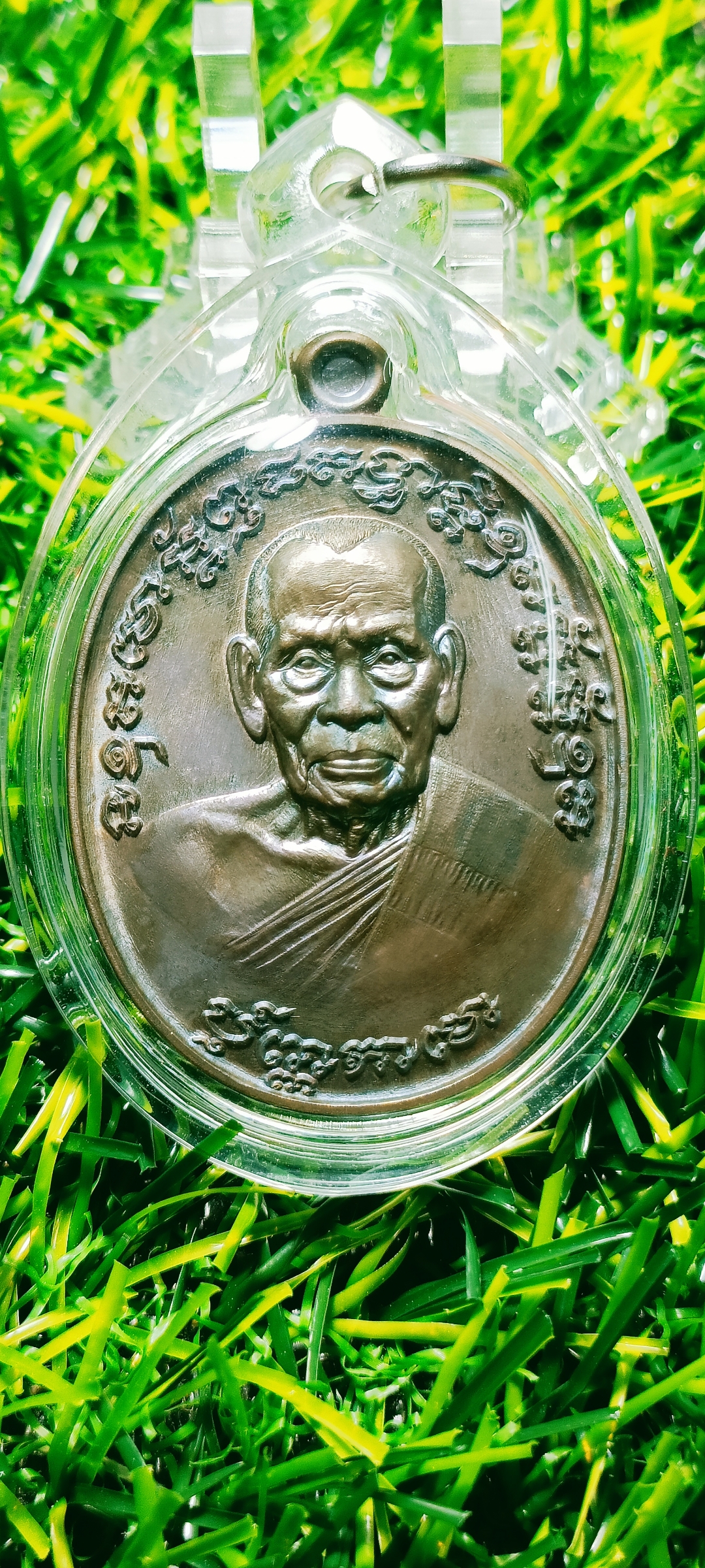 เหรียญรุ่น.เจริญพร2 พิมพ์ครึ่งองค์ หลวงพ่อพัฒน์ ปุญญกาโม วัดห้วยด้วน เนื้อนวะ สร้างโรงพยาบาล ป๋องสุพรรณผู้สร้าง