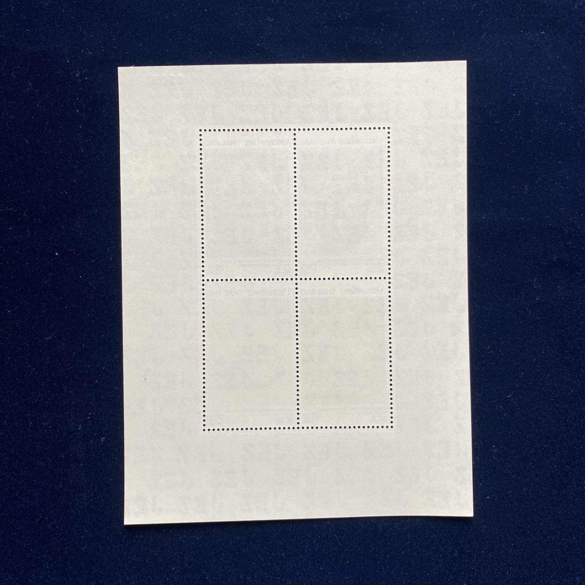 ชีทงานแสดงตราไปรษณียากรโลกกรุงเทพฯ 2536 (ชุด4)