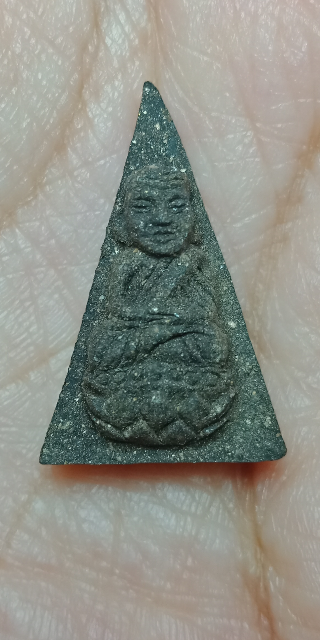 หลวงพ่อทวดวัดห้วยมงคล ... แจกที่ระลึก ทรงวางศิลาฤกษ์ - เททอง สก. วัดห้วยมงคล ปี 2546