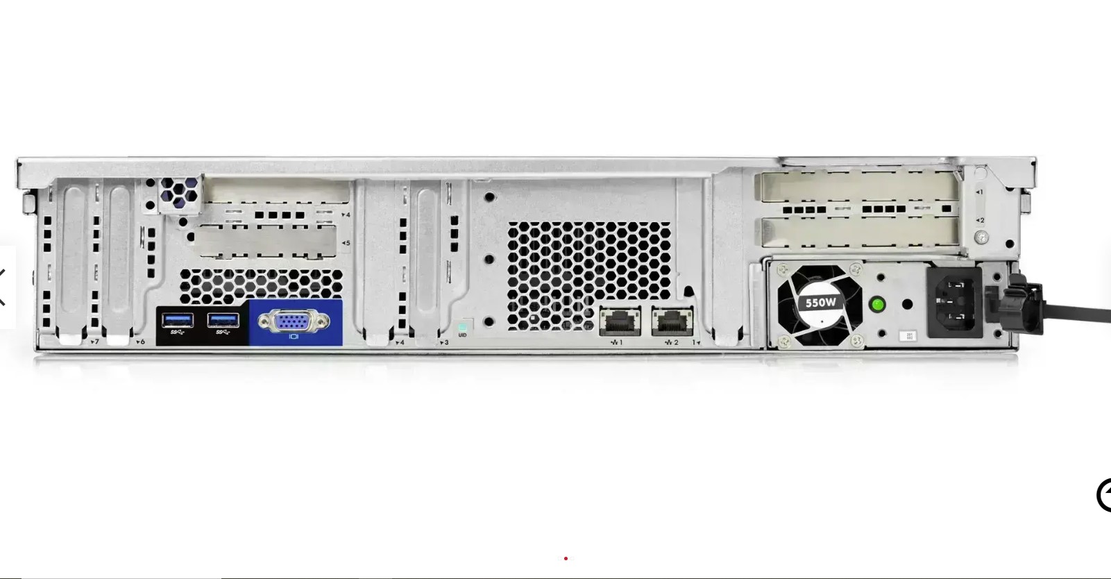 HP ProLiant DL80 G9 Server / CPU E5-2603 V3 1.60GHz / RAM 32GB PC4-2133P / HDD 1TB 7.2K Sata 3.5" x2 (4 LFF drive bays total) / Power Supply 550w / Card Smart Array B140i Sata Raid On Board (Used) // สินค้ารับประกัน โดย บริษัท อะไหล่เซิร์ฟเวอร์ จำกัด