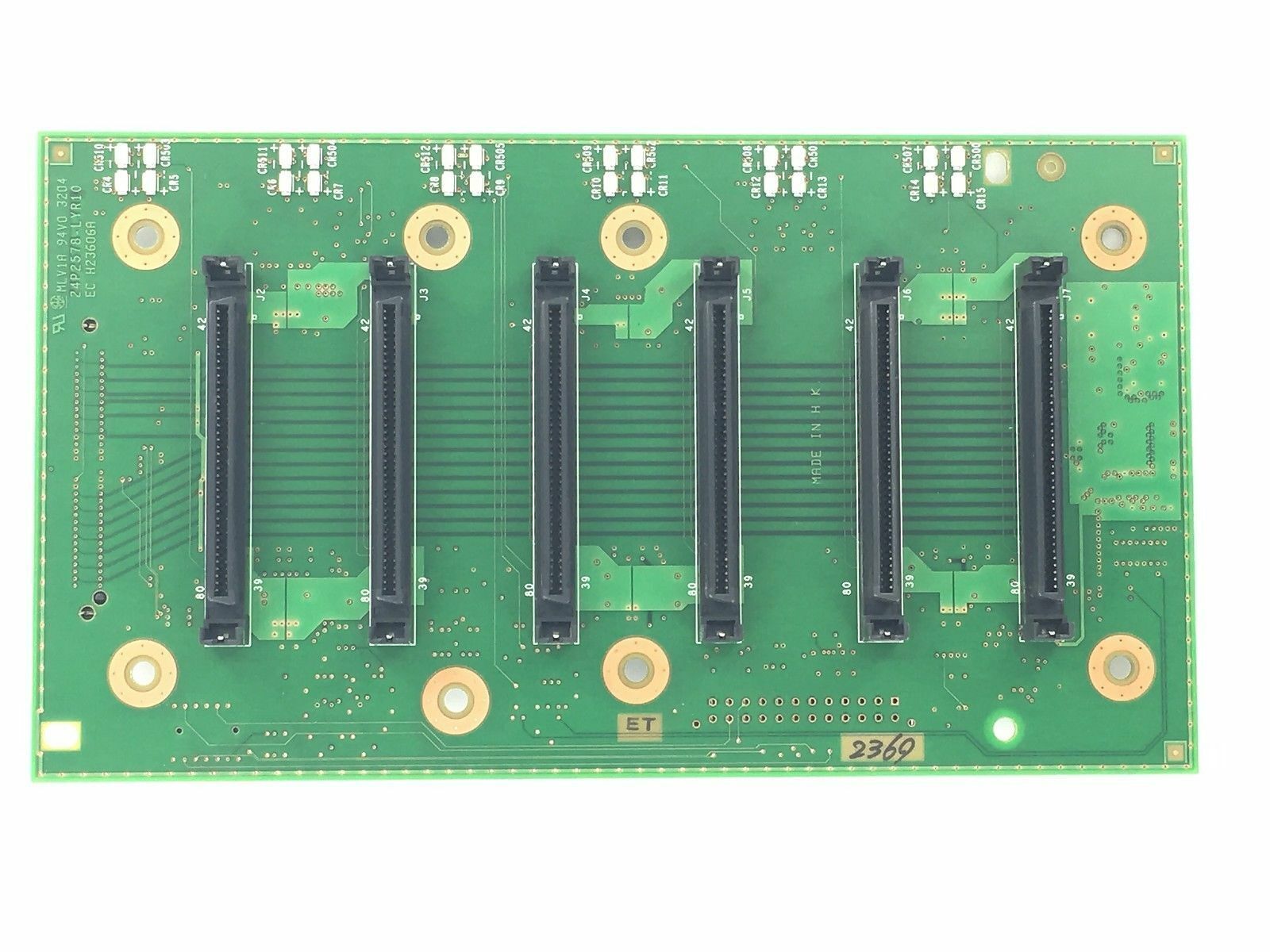 IBM eServer xSeries x225 x226 SCSI Drive Backplane Board FRU 59P5159 (Used) // สินค้ารับประกัน โดย บริษัท อะไหล่เซิร์ฟเวอร์ จำกัด