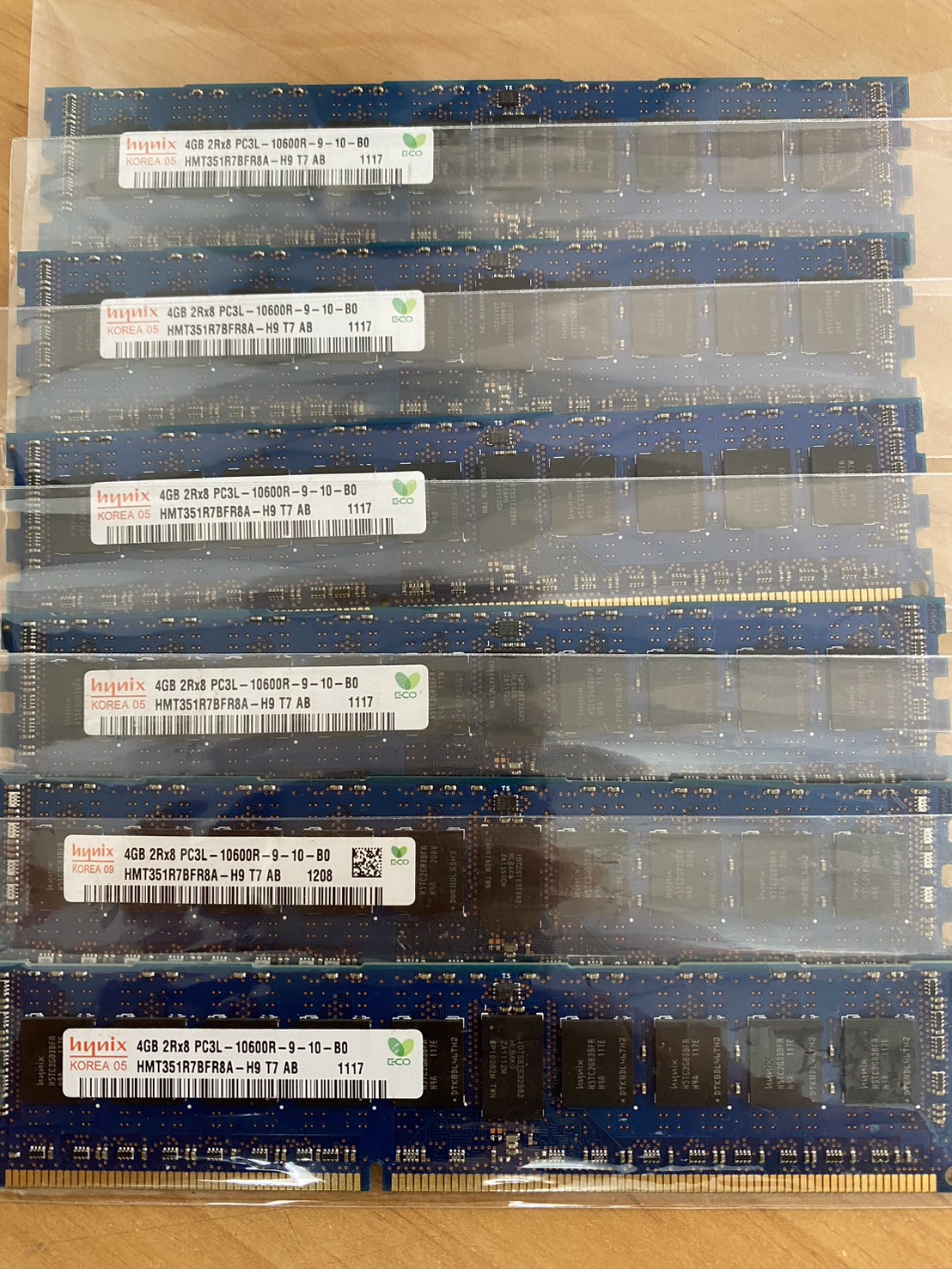 Hynix / Samsung / Micron 4GB 2Rx8 PC3L-10600R DDR3 1333Mhz ECC REG // M393B5273CH0-YH9 / MT18KSF51272PDZ-1G4 / HMT351R7BFR8A-H9 (USED) สินค้ารับประกัน โดย บริษัท อะไหล่เซิร์ฟเวอร์ จำกัด